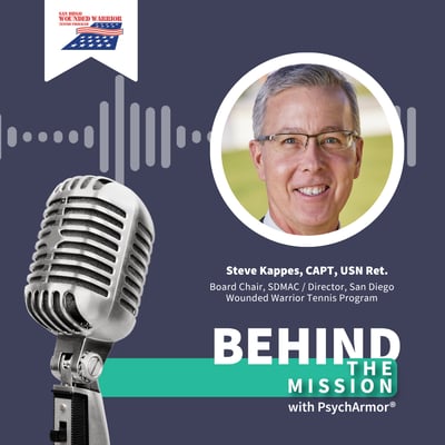 BTM275 – Steve Kappes – San Diego Wounded Warrior Tennis Program and SDMAC