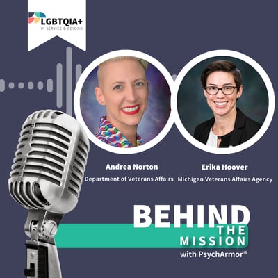 BTM 173- Andrea Norton and Erika Hoover - LGBTQIA+ Veteran Series
