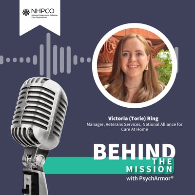 BTM191 - Tori Ring - Care for Veterans at End of Life with We Honor Veterans