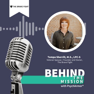 BTM205 – Tempa Sherill – Mental Health Treatment and Advocacy for Service Members, Veterans and their Families