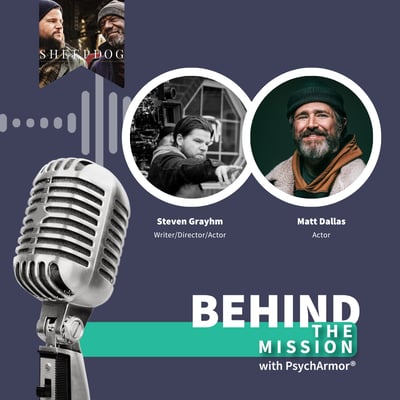 BTM215 – Steven Grayhm and Matt Dallas – SHEEPDOG the Movie and Posttraumatic Growth