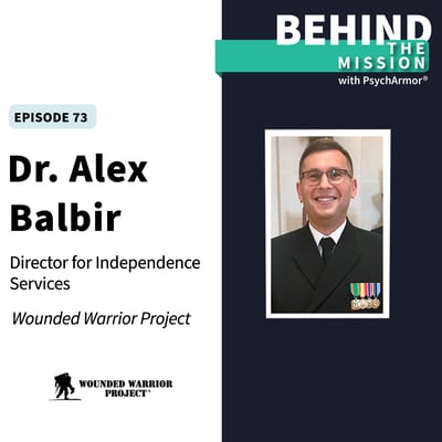 BTM73-Dr. Alex Balbir - Wounded Warrior Program Independence Services