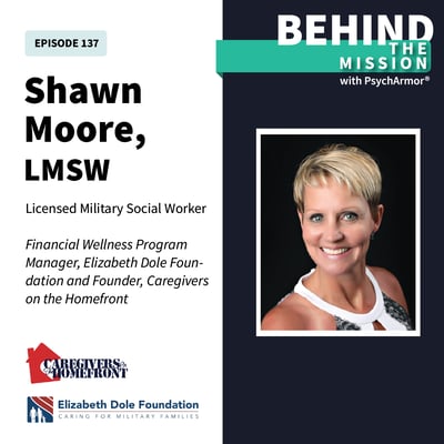 BTM137 - Shawn Moore, LMSW - Suicide Prevention for Military and Veteran Families