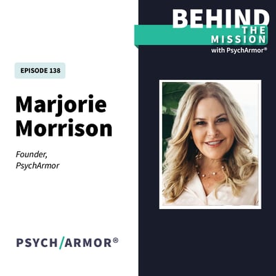 BTM138 – Marjorie Morrison – 10 Years of PsychArmor
