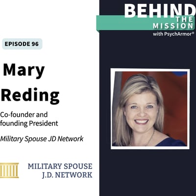 BTM96 - Mary Reding - Supporting Military Spouses in the Legal Profession