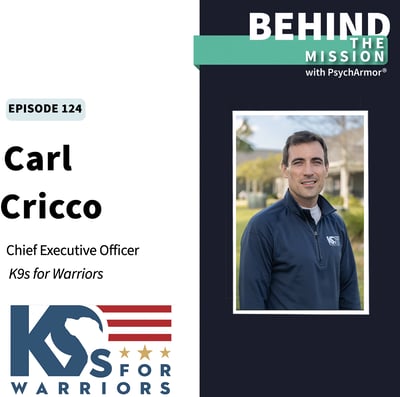 BTM124 - Carl Cricco - Service Dogs for Veterans with K9s for Warriors