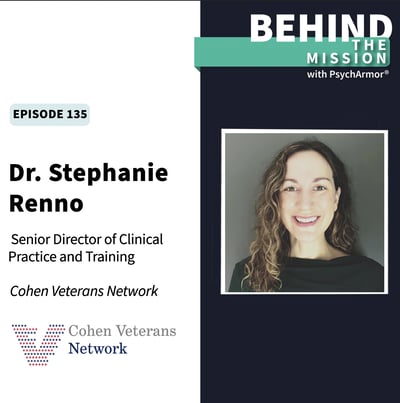 BTM135 - Dr. Stephanie Renno - Measurement Based Care with the Cohen Veterans Network