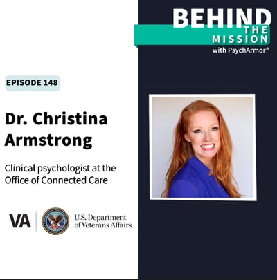 BTM148 - Dr. Christina Armstrong - VA Office of Connected Care